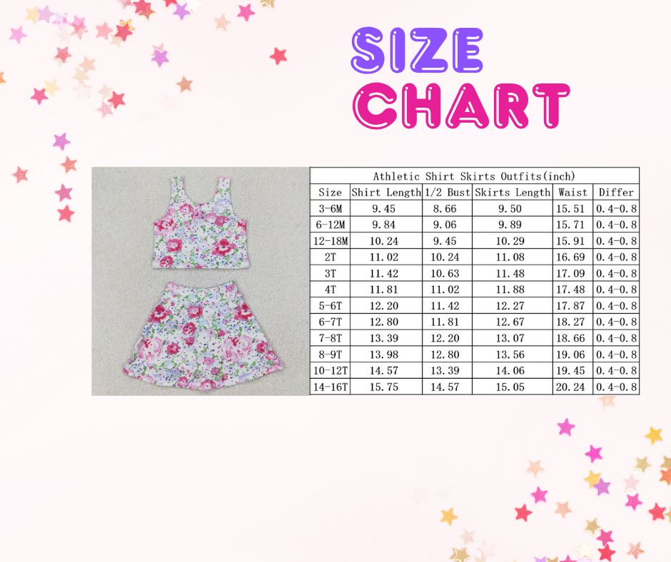 Boho Pink Mouse Ears Cartoon Skirt Set – Girls Two-Piece Outfit