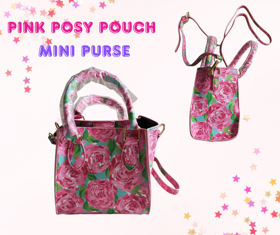 Girls Mini Purse – Faux Leather | 4 Prints | Crossbody