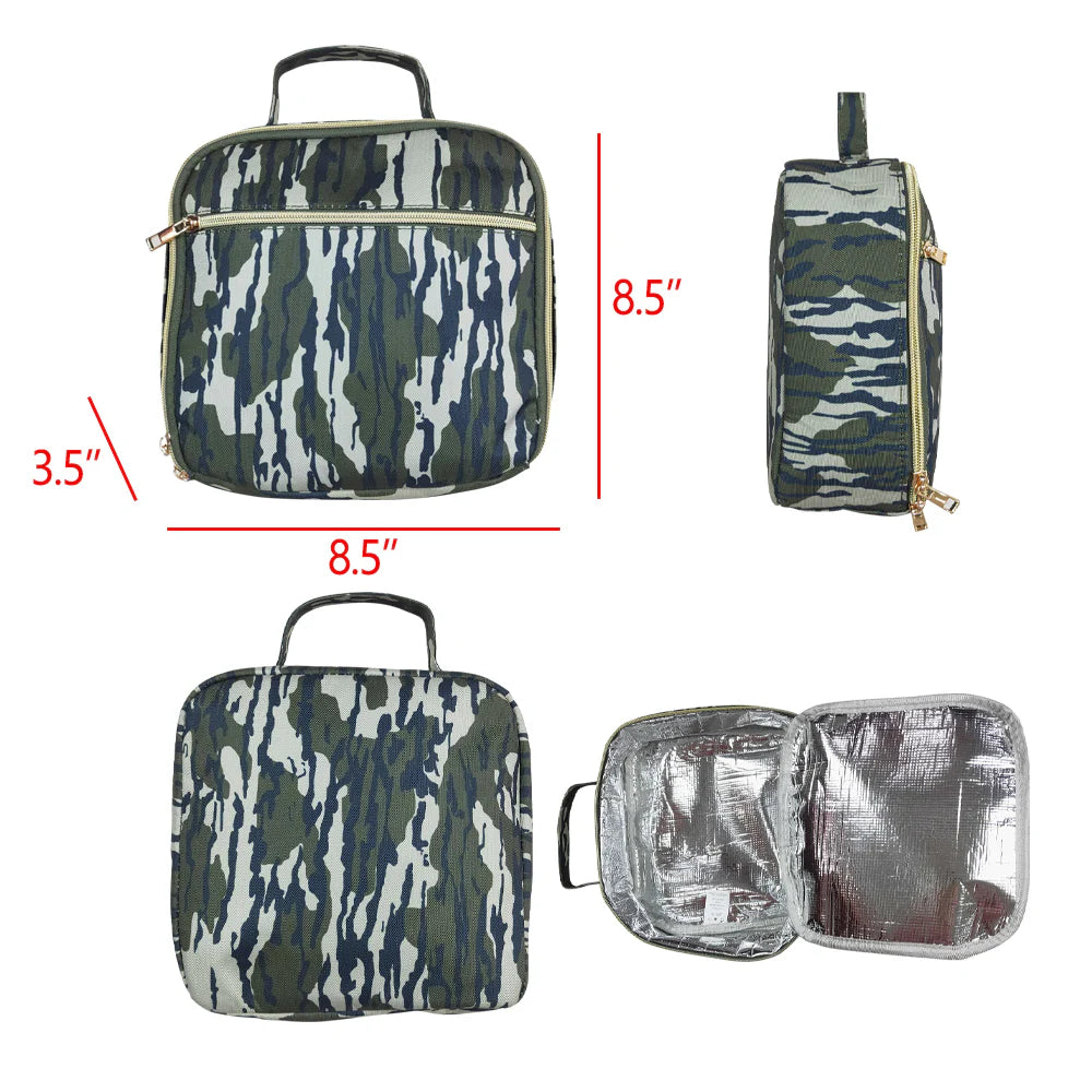 Matching Kids Backpack and Lunchbox Set for Kids – Toddler, Preschool, Camouflage
