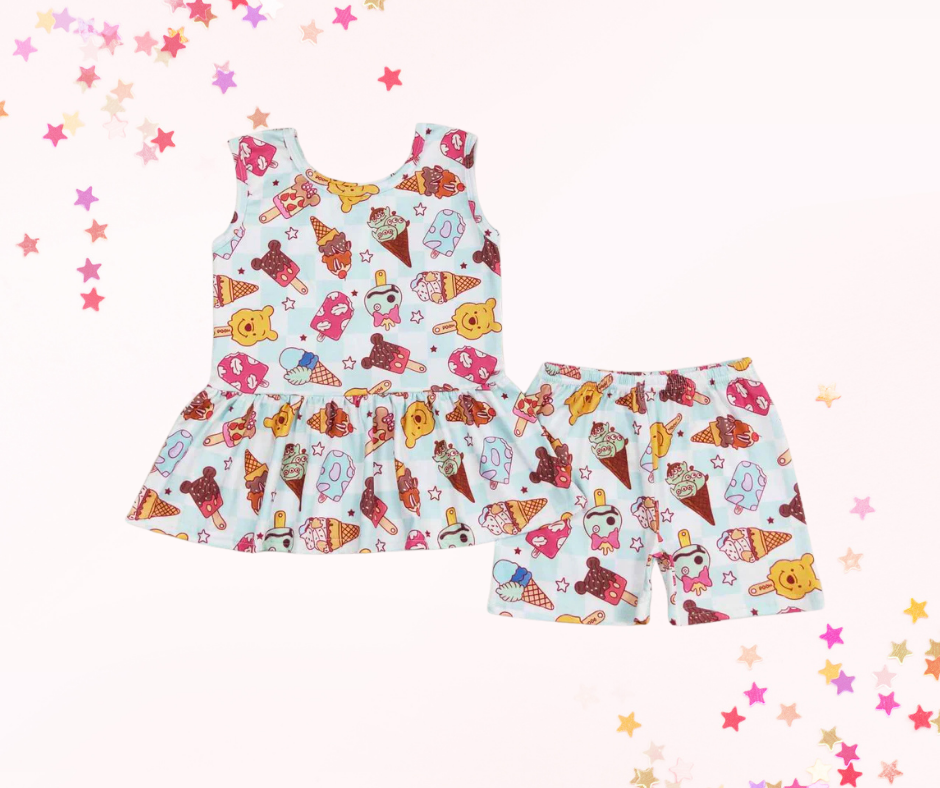 Park Treats Top & Shorts Set