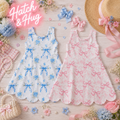 Sweet Bow Garden Scallop Active Dress