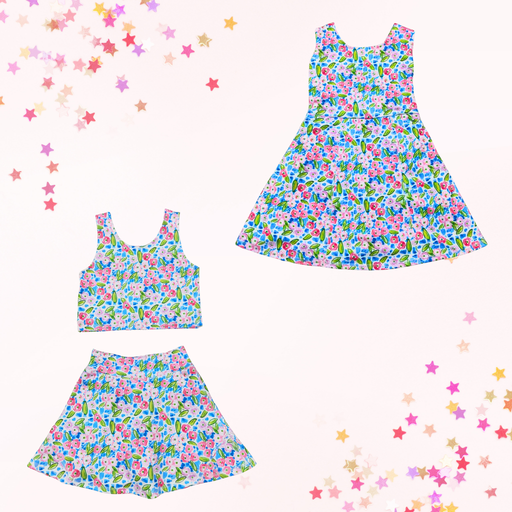 Bloom & Bliss Collection – Skort Set or Active Dress