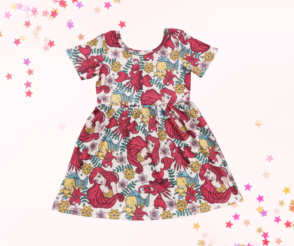 Under the Sea Princess Twirl Dress