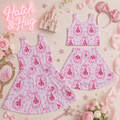 Pink Coquette Castle Collection – Skort Set or Active Dress