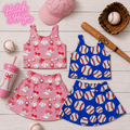 Game Day Girls Active Skort Set