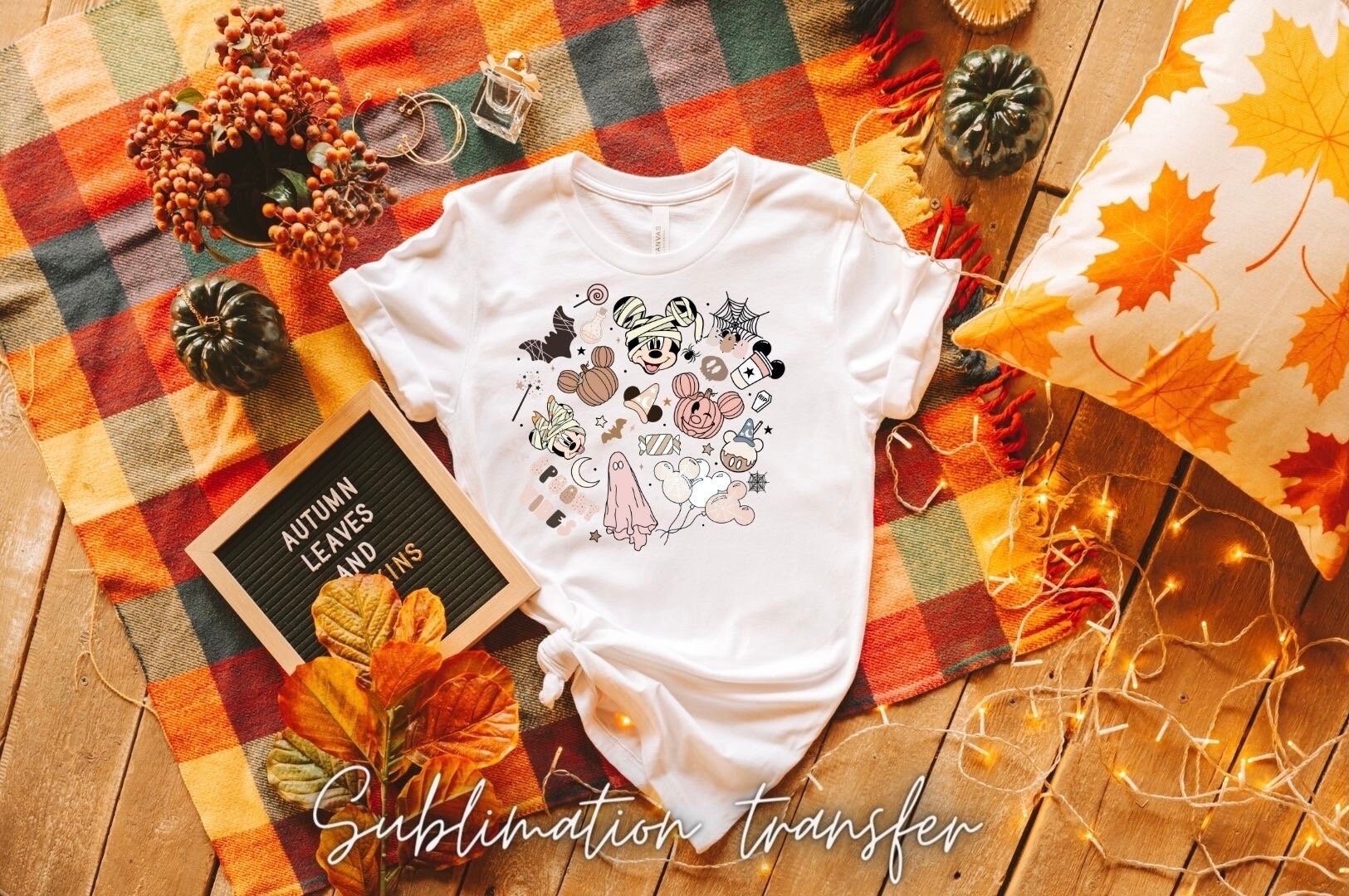 Boho muted pink mouse ears, ready to press, sublimation transfer, tumbler, tshirt, shirt, print out, adult, kids, men, women