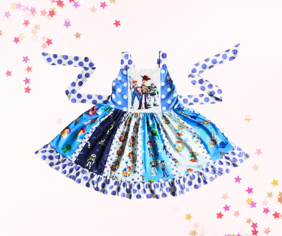 Character Twirl Dress - Baby, Toddler & Girl Sizes | Toy, Lion, Mouse-Inspired | 3 Fun Styles for Parks, Vacations and Parties