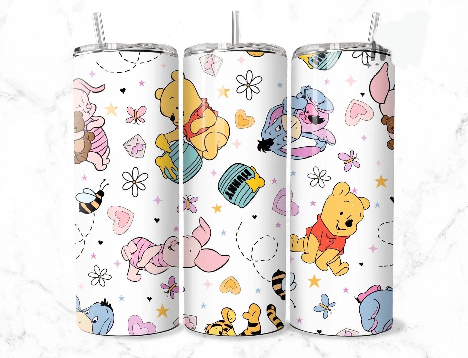 Bear and friends cartoon, ready to press, sublimation transfer, tumbler, 12oz, 20oz, print out, adult, kids, men, women