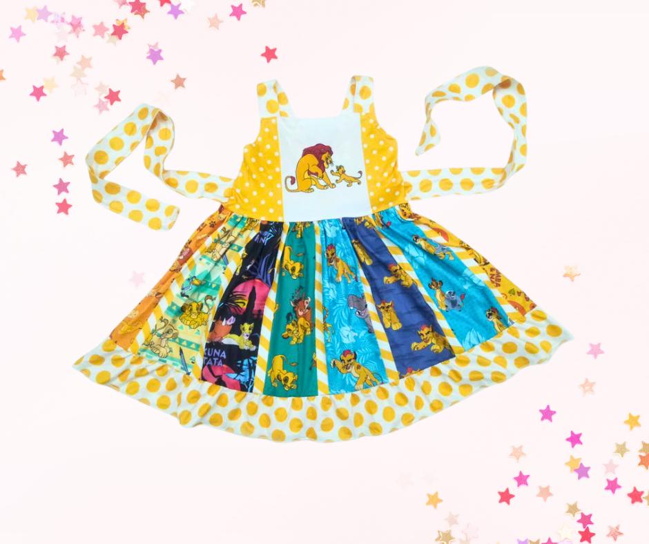 Character Twirl Dress - Baby, Toddler & Girl Sizes | Toy, Lion, Mouse-Inspired | 3 Fun Styles for Parks, Vacations and Parties
